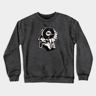 1970s Music On The Brain Crewneck Sweatshirt